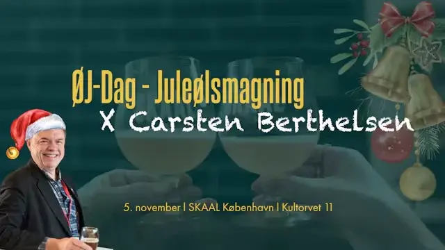 ØJ-dag – Juleølsmagning med Carsten Berthelsen