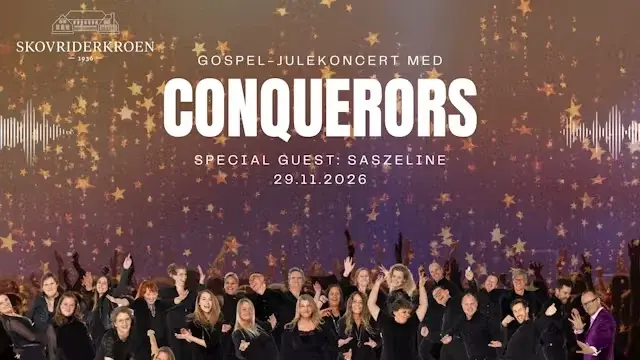 Julegospel med Conquerors på Skovriderkroen