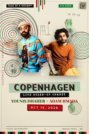 ADAM AND YOUNIS COPENHAGEN COMEDY LIVE online