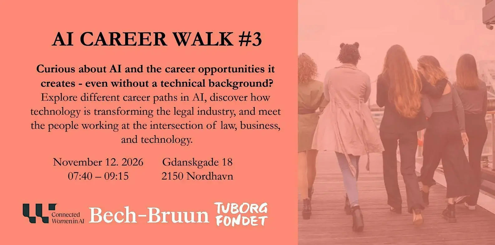 AI Career Walk #3: Udforskning af AI-karrierer uden for teknologi – med Bech-Bruun
