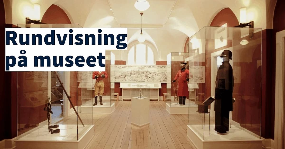 Rundvisning på Politimuseet med pensioneret betjent