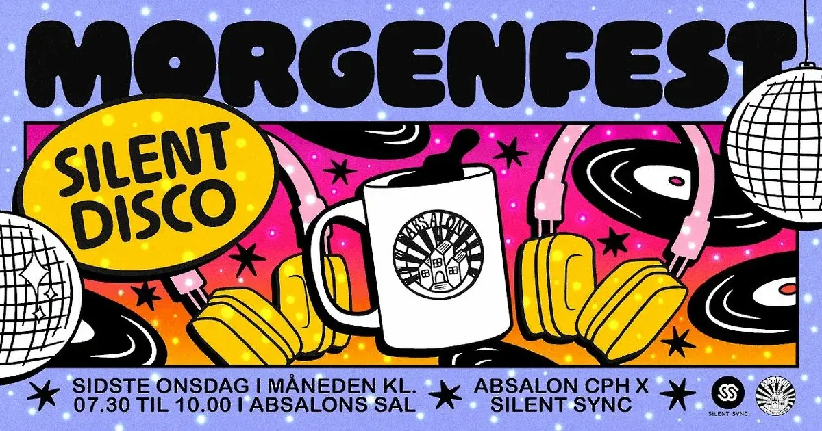 Silent Disco morgenfest i Absalon