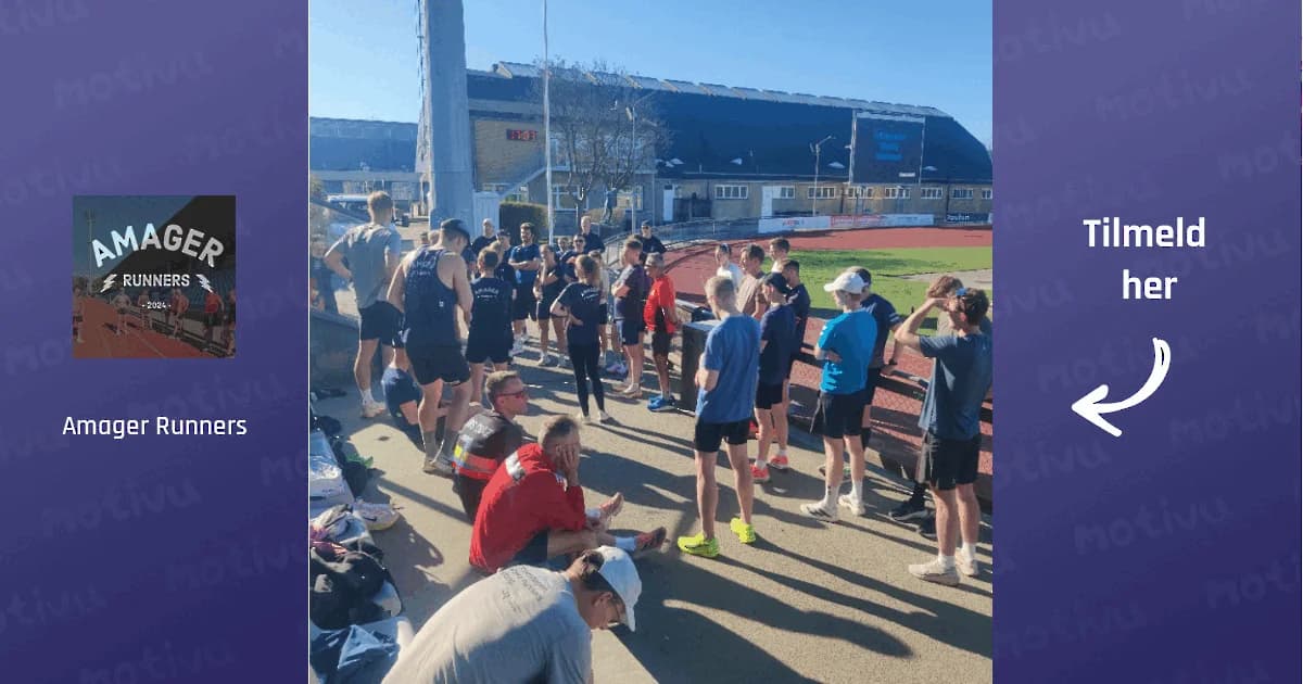 Interval træning med Amager Runners