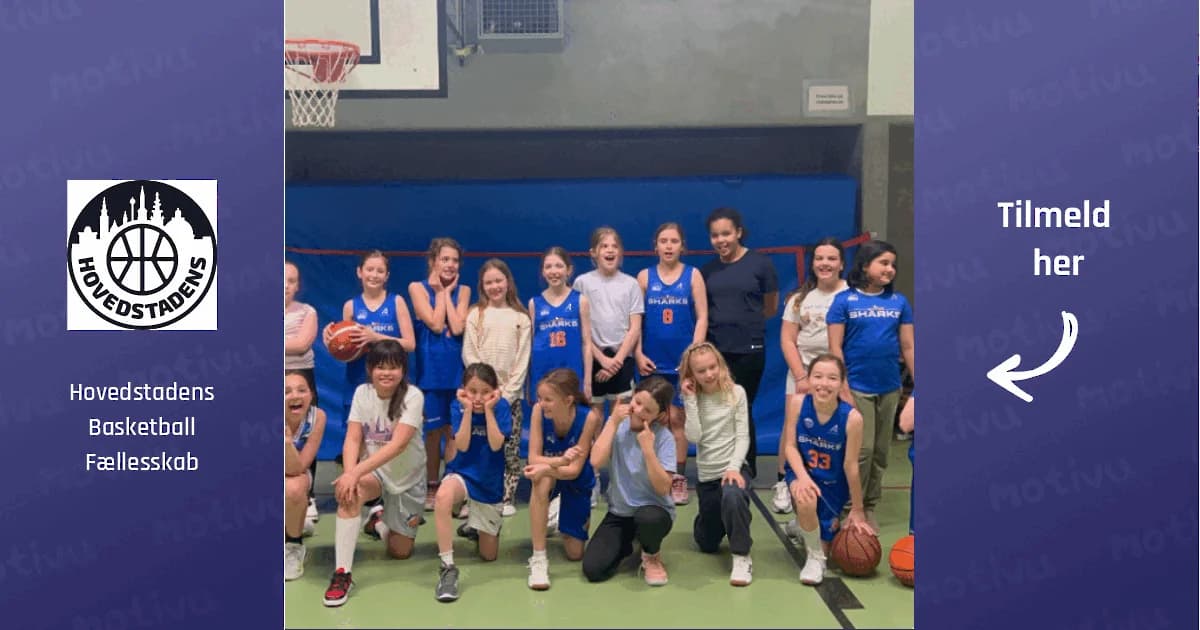 Øbro Silversharks U10/U11 Piger basketballtræning