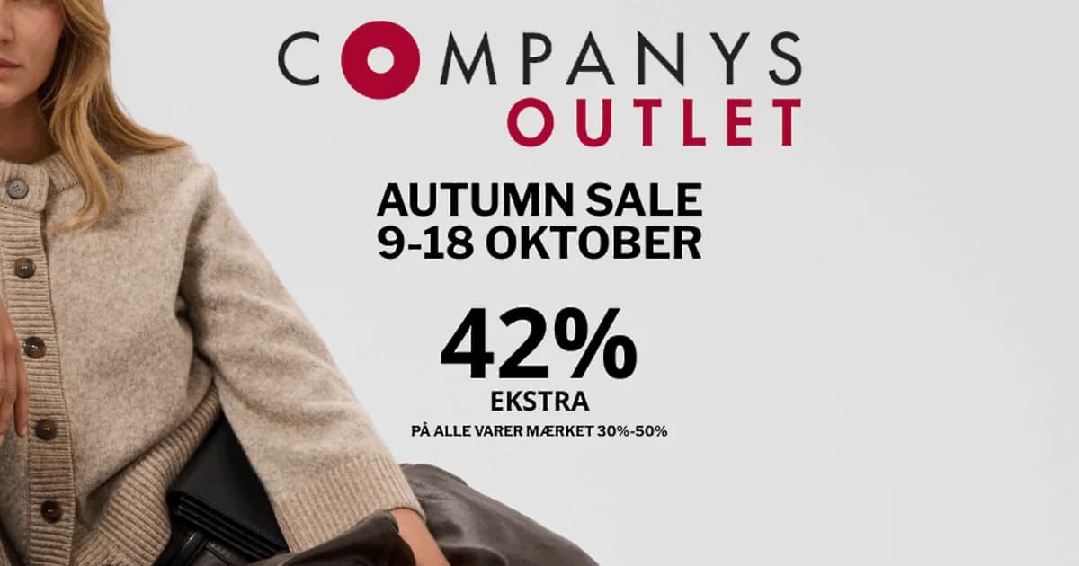 Companys Outlet København lagerauktion