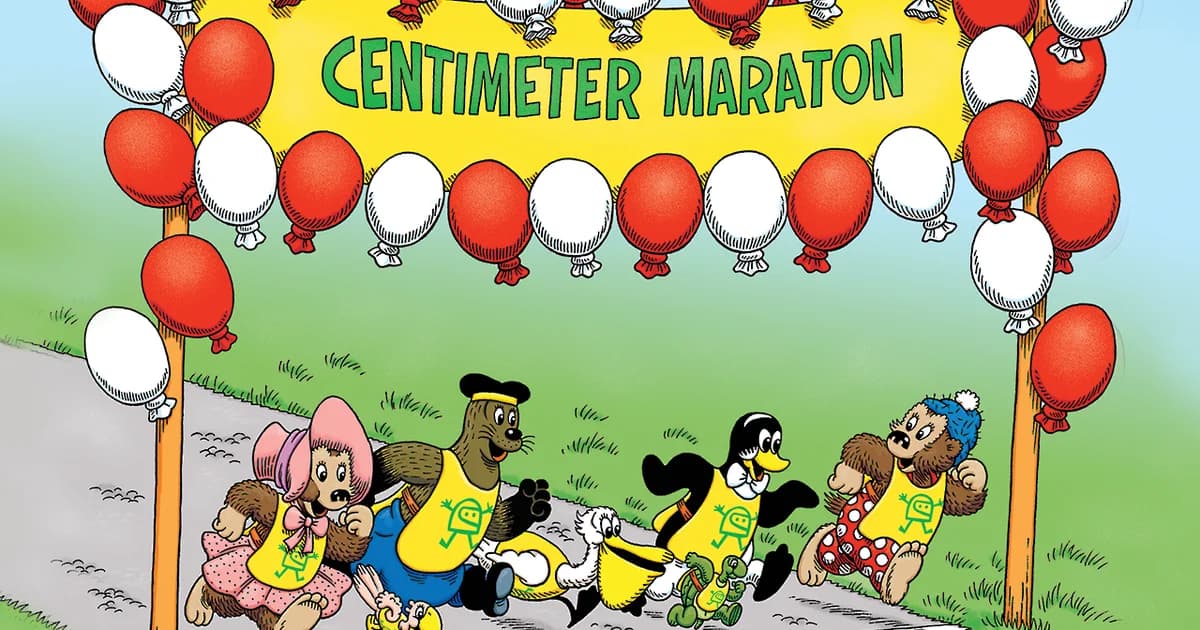 Centimeter Maraton på Amager