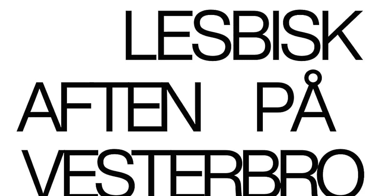 Lesbisk aften på Vesterbro