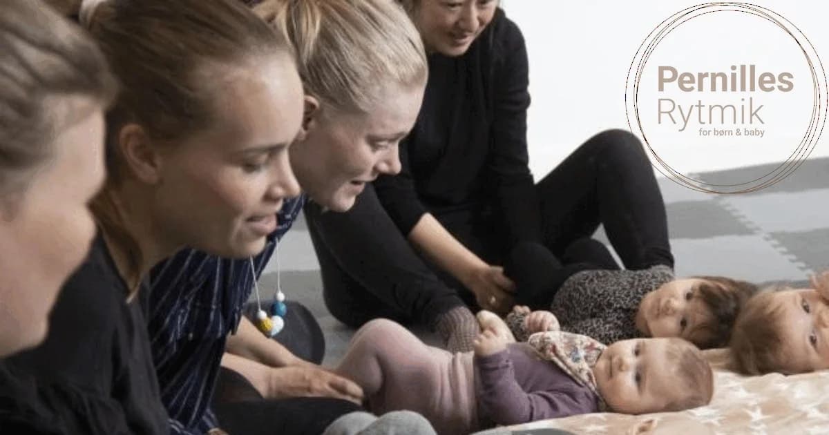 Babyrytmik for 3-9 måneders babyer