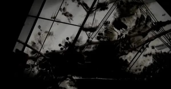 Triptykon over en solformørkelse