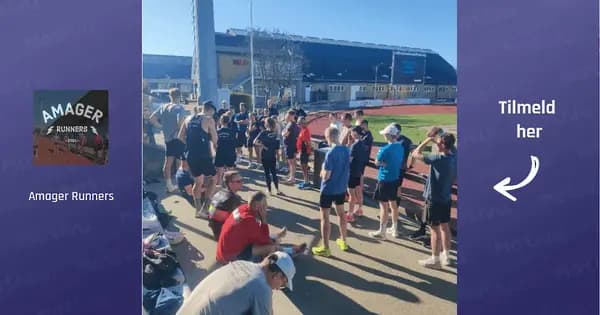 Interval træning med Amager Runners