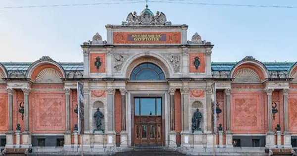 Besøg på Glyptoteket med Studieskolen - på fransk