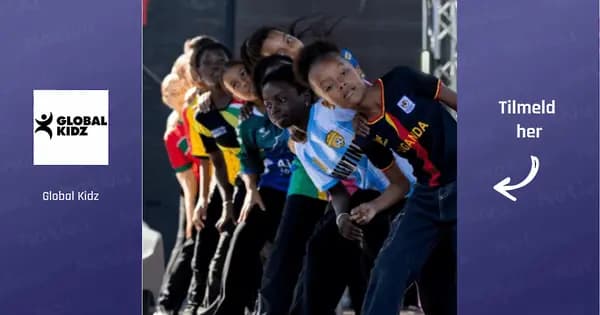 Afro Fusion danseklasse for børn (9-12 år) på Nørrebro