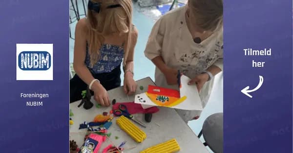 Kreaholdet for børn (6-9 år) i Valby