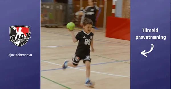 Håndboldtræning U6/U7 for drenge og piger