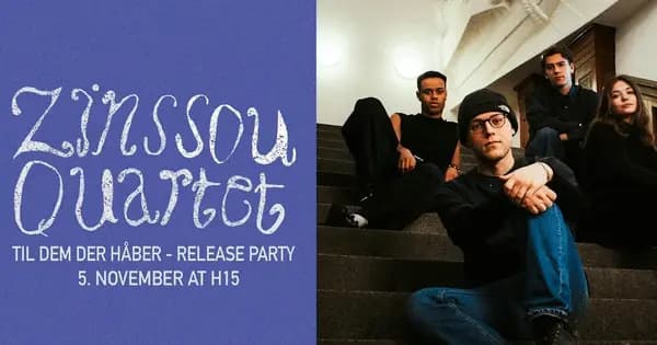 Zinssou Quartet albumudgivelse på H15