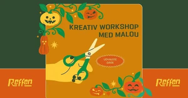Kreative voksenworkshops på Reffen