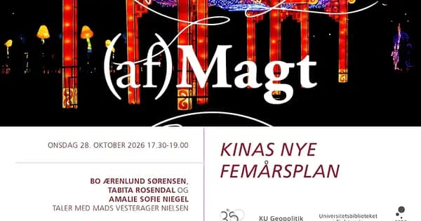 Kinas nye femårsplan – (af)Magt arrangement