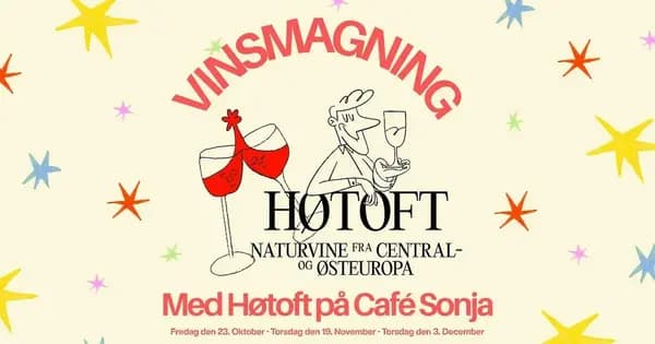 Vinsmagning med Høtoft på Sonja