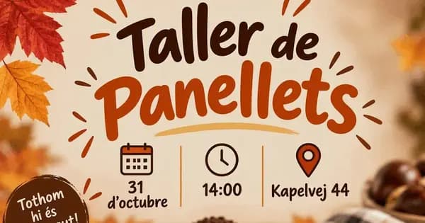 Panellets-workshop på Castanyada