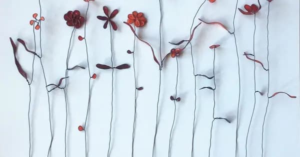 Ståltrådsblomster med Stine Linnemann