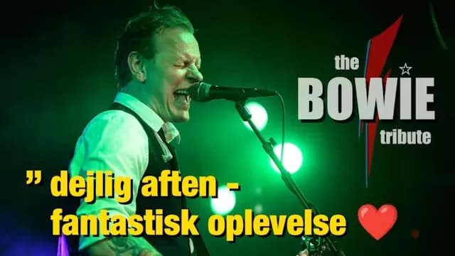the BOWIE tribute - En kærlighedserklæring til David Bowie
