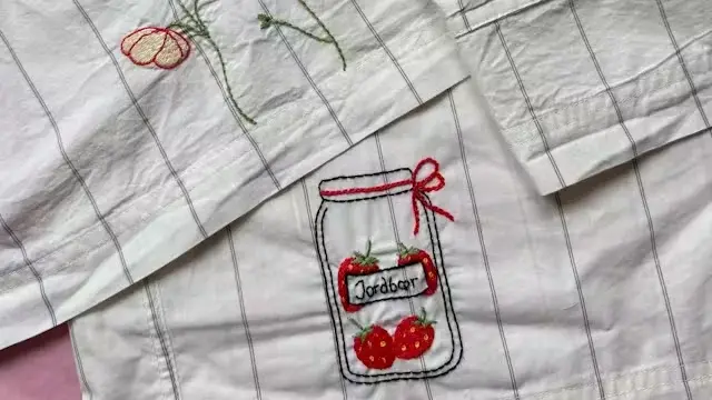 De første sting - Broderiworkshop med Malene Bækgaard