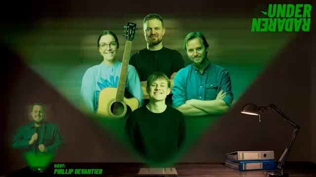UNDER RADAREN: Mads De Krak, Clara Schøn, Troels Messmann & Niels Nørkjær – Præsenteret af Phillip Devantier
