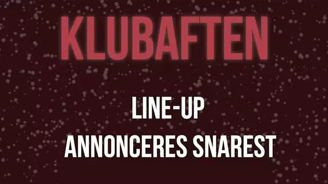 Klubaften: Comedy Zoo's juleshow