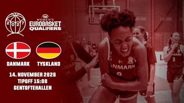 Kvindernes basketball EM-kvalifikation: Danmark mod Tyskland