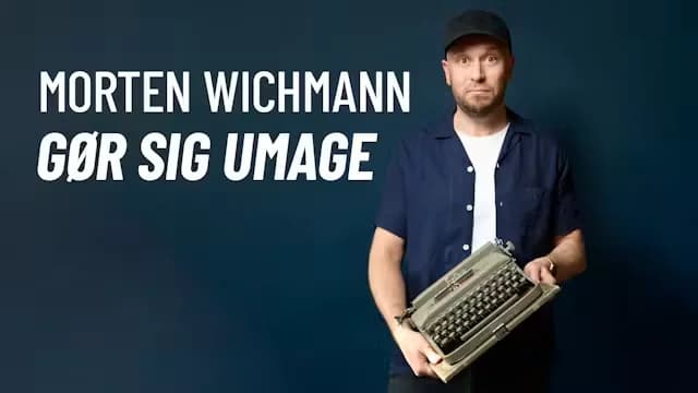 Morten Wichmann gør sig umage