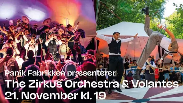 The Zirkus Orchestra og Volantes på Panik Fabrikken