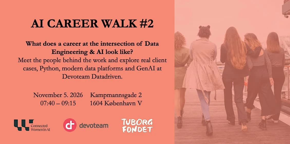 AI Career Walk #2: Udforsk en karriere inden for dataengineering og AI