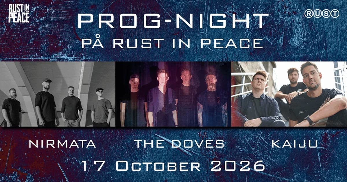 Rust In Peace: Nirmata + Kaiju + The Doves