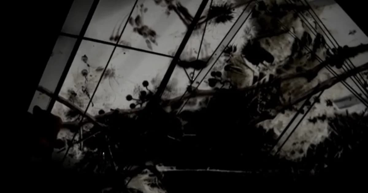 Triptykon over en solformørkelse