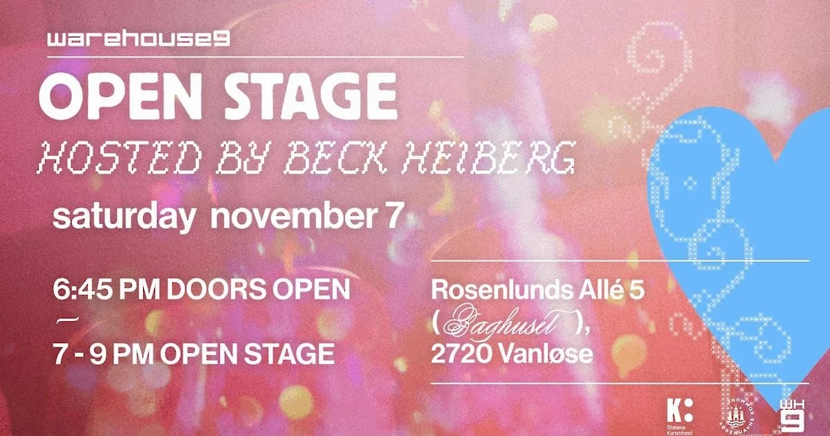 Open Stage med Beck Heiberg