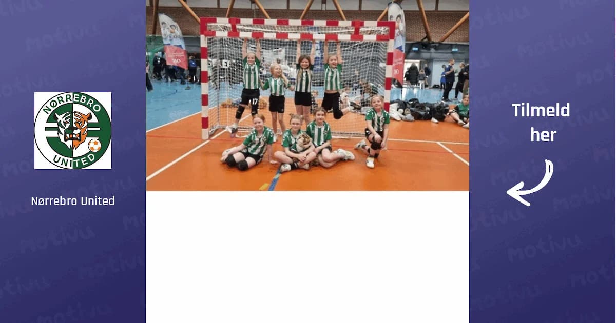 Prøvetræning i håndbold for piger født 2017–2018