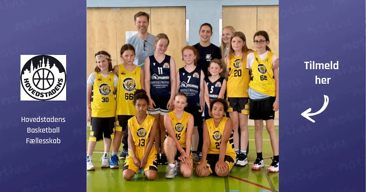 Basketball i Valby for U11-piger