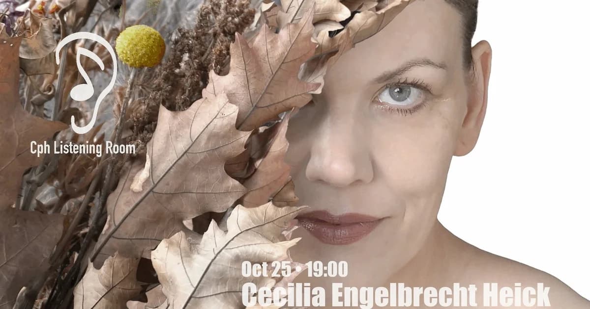 Cph Listening Room med Cecilia Engelbrecht Heick