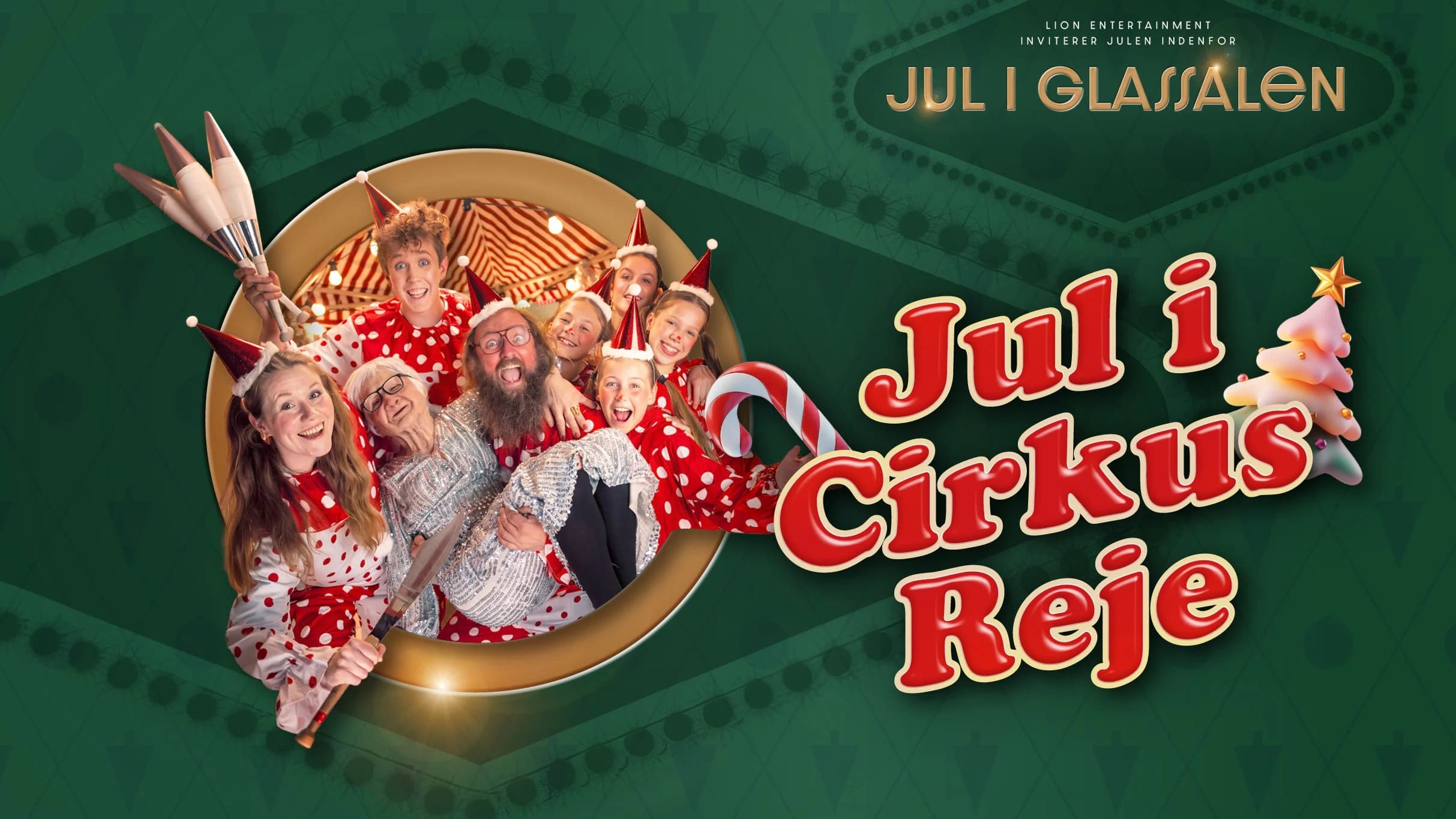 Jul i Cirkus Reje - Jul i Glassalen